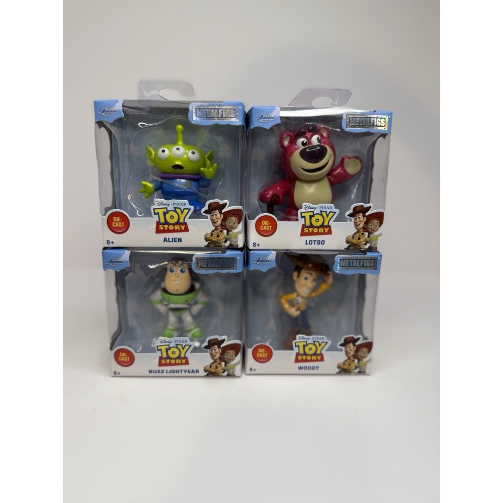 Disney Pixar TOY STORY Diecast Metalfigs Complete‎ Set Jada Toys NEW 2025 Sealed